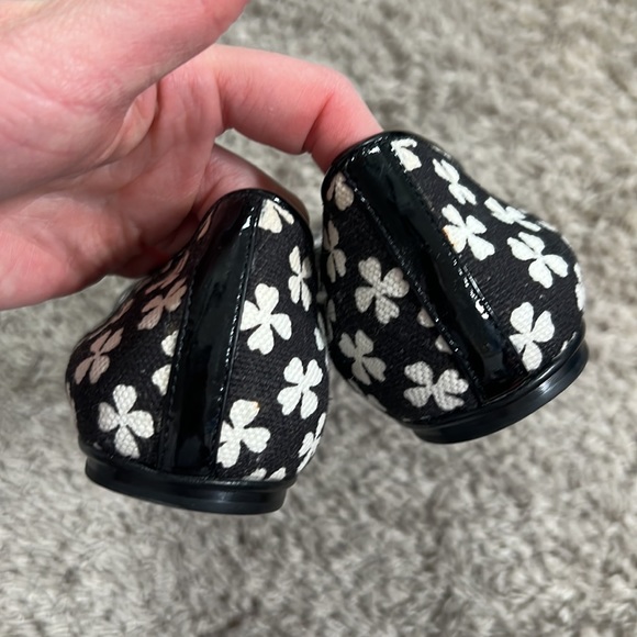 YSL Clover print canvas flats - Picture 3 of 9